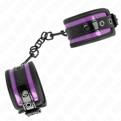 KINK - APPUI-POIGNETS IN NÉOPRÈNE VIOLET CLAIR ADJUSTABLE 21-28 CM X 5 CM
