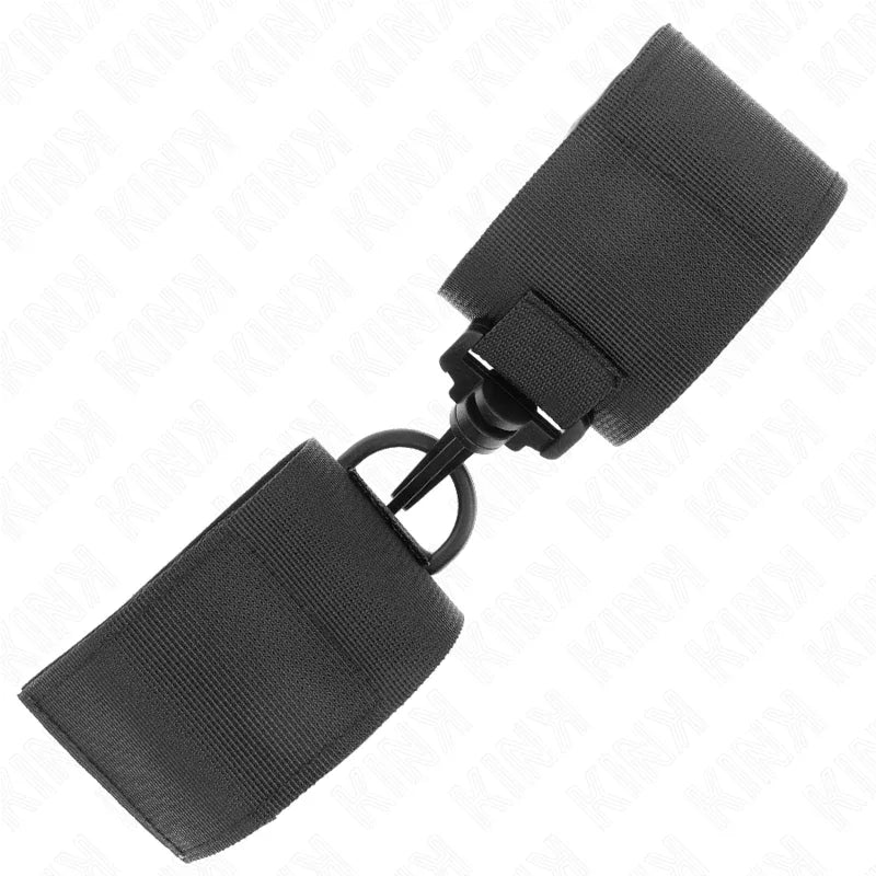 Kink – Appareils Poignets en Nylon Noir