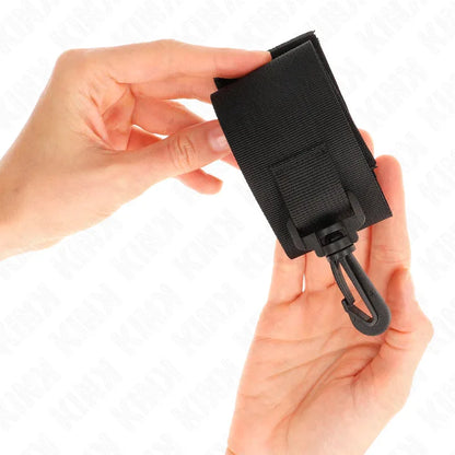 Kink – Appareils Poignets en Nylon Noir