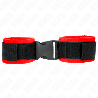 KINK - MUÑECA DE NYLON NEGRA CON GANCHO Y BUCLE, MODELO 1, AJUSTABLE, 25-35 CM X 6 CM
