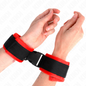 KINK - MUÑECA DE NYLON NEGRA CON GANCHO Y BUCLE, MODELO 1, AJUSTABLE, 25-35 CM X 6 CM