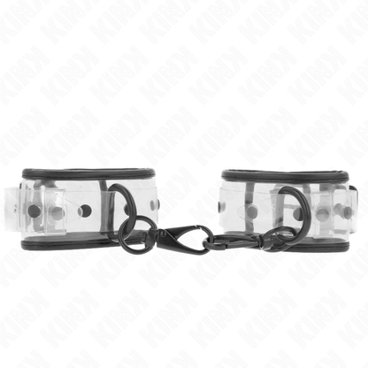KINK - PUÑOS TRANSPARENTES AJUSTABLES 18-30 CM X 5,5 CM