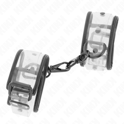 KINK - PUÑOS TRANSPARENTES AJUSTABLES 18-30 CM X 5,5 CM
