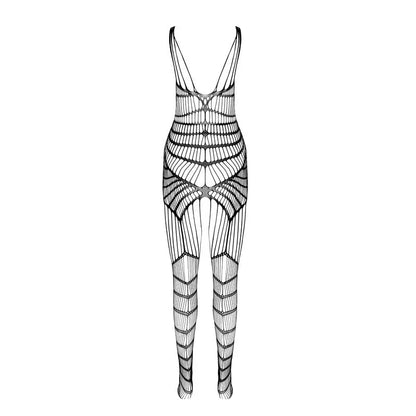 Passion – Bs 102 Bodystocking Noir taille Unique
