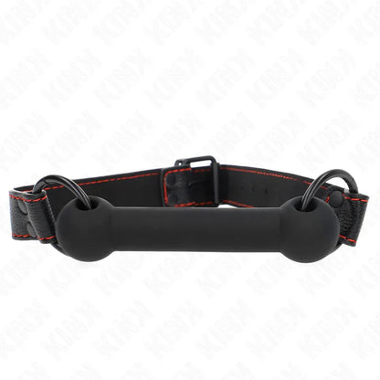 Kink – Bone Bag avec Sangle en Cuir Noir Ajustable 41 57 cm
