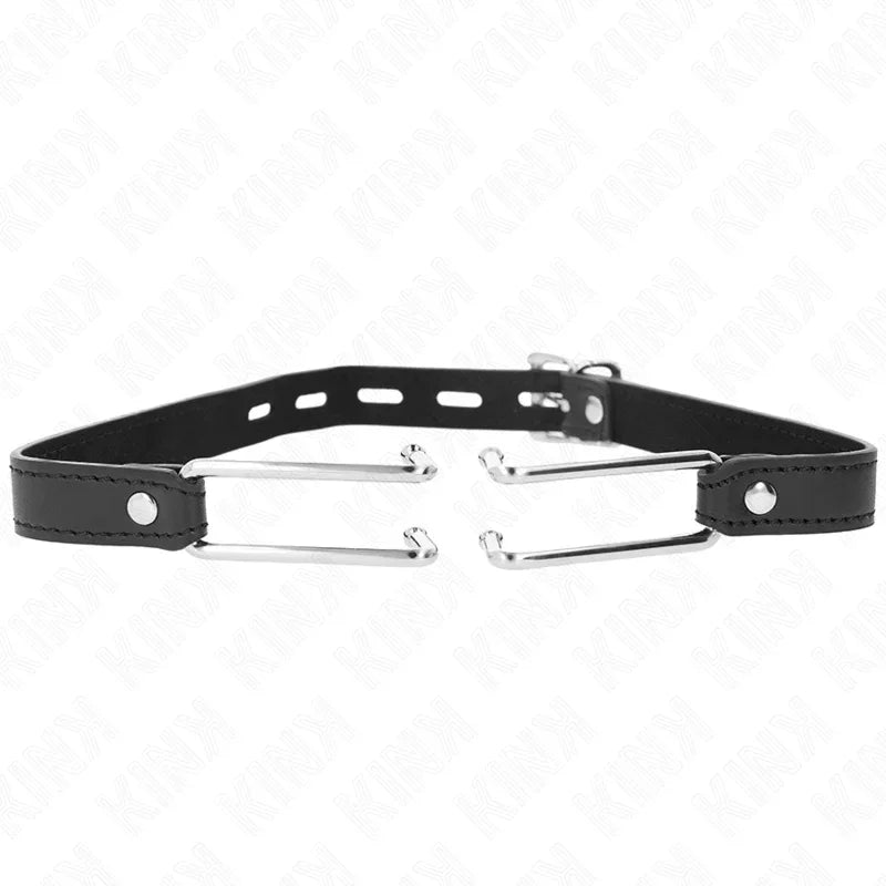 Kink – Bâton à Crochet en Métal 11,5 cm avec Sangle en Cuir Réglable 39 58 cm X 2 cm