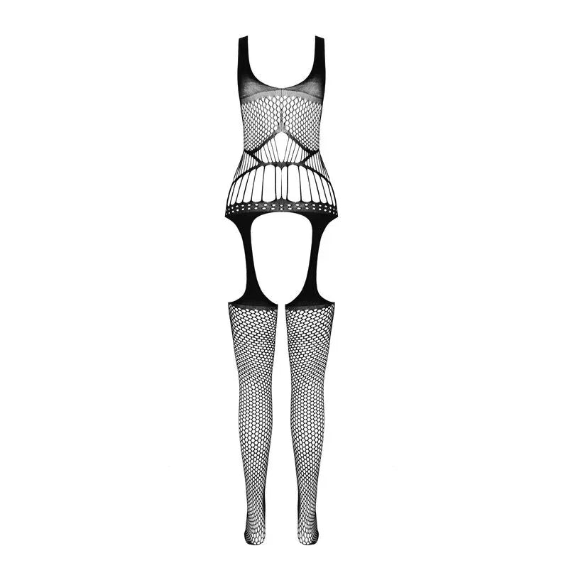 Passion – Bs 106 Bodystocking Noir taille Unique