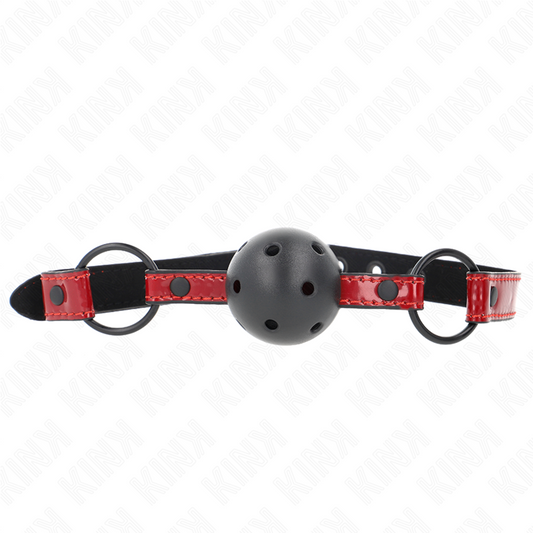 KINK - BOULE IN BRILLANT LEATHER 4.5 CM BAG 63.5 X 2 CM ADJUSTABLE 41 X 59 CM