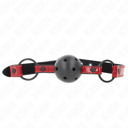 Kink – Boule en Cuir Brillant 4,5 cm Bag 63,5 X 2 cm Ajustable 41 X 59 cm