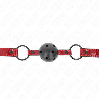 Kink – Boule en Cuir Brillant 4,5 cm Bag 63,5 X 2 cm Ajustable 41 X 59 cm