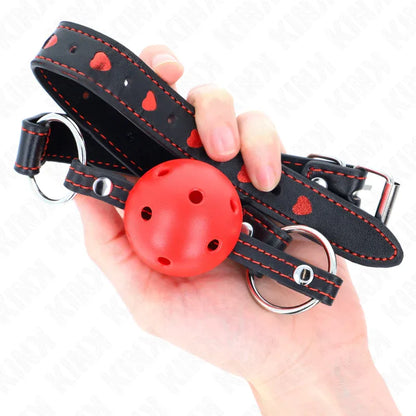 Kink – Bâton Creux Dur Rouge Modèle 2 65 X 2,5 cm