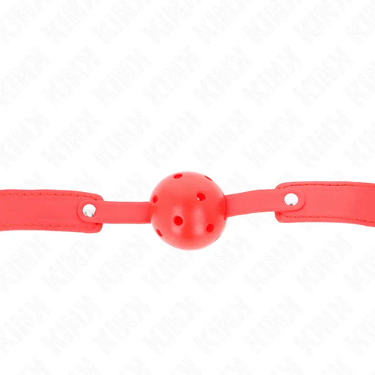 Kink – Balle Respirante Rouge 4,5 cm Bag 65 X 2,5 cm