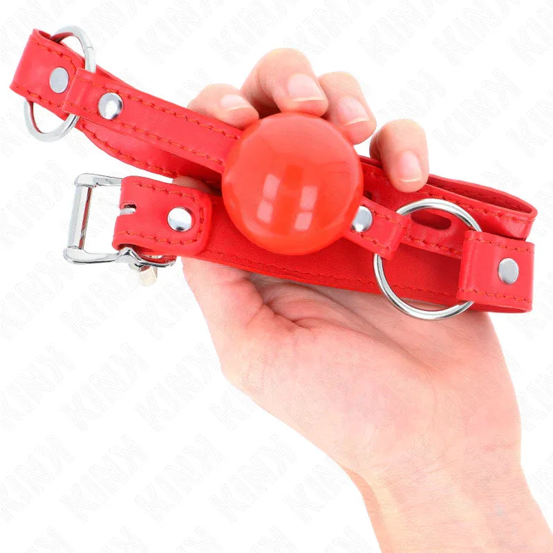 Kink – Bâillon Tpe Balle 4 cm avec Rojo Lock 60 X 2 cm