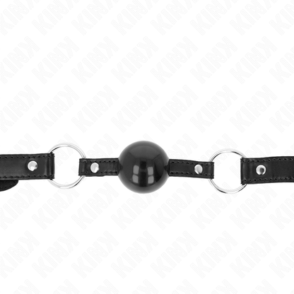 KINK - PELOTA TPE NEGRA 4 CM BOLSA 60 x 2 CM