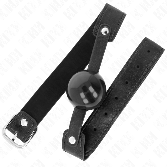 KINK - MORDAZA DE BOLA DE TPE SUAVE DE 4 CM MODELO 2 65 x 2,5 CM