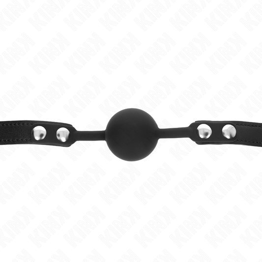KINK - BOULE IN SILICONE 4 CM GAG MODÈLE 1 60 x 2 CM