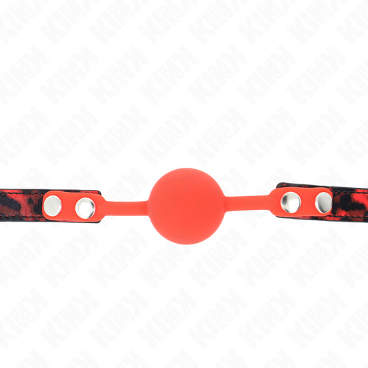 KINK - MODEL 2 SILICONE BALL 4 CM BAG WITH LOCK 60 x 2 CM
