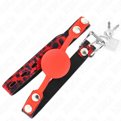 Kink – Modèle 2 Bille en Silicone 4 cm Bag avec Serrure 60 X 2 cm
