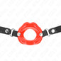Kink – Bâton Lip 8 cm avec Sangle en Cuir Rouge 63 X 2 cm Ajustable 39 58 cm