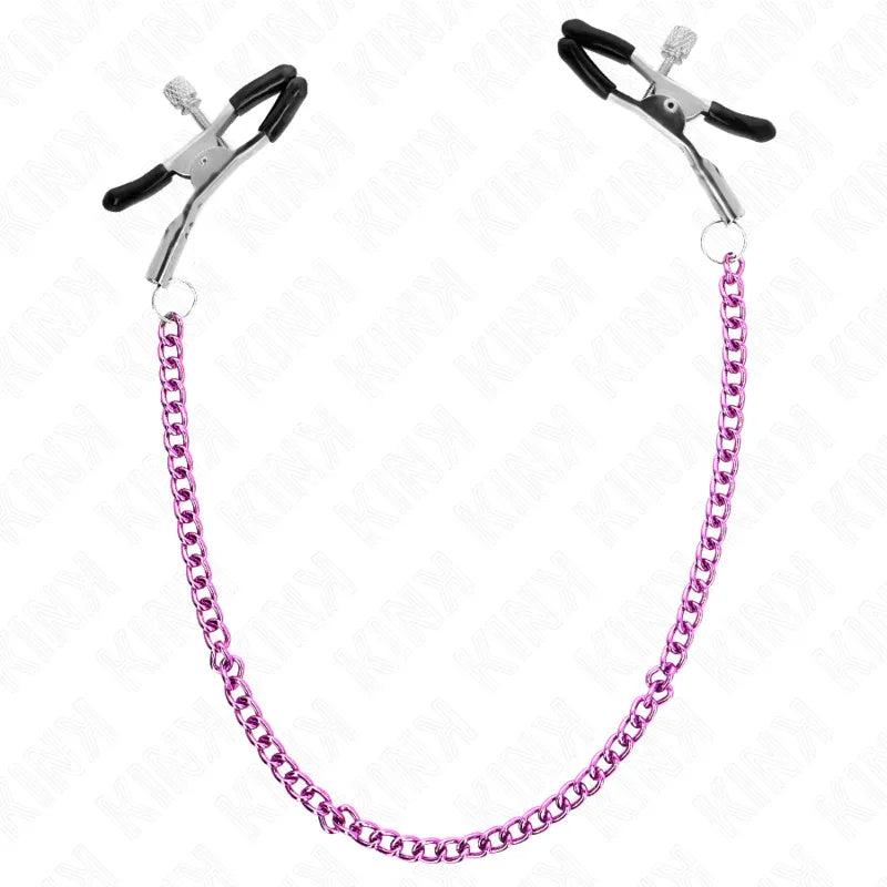 Kink – Pinces à Meton Chaîne Violet 30 cm
