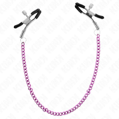 Kink – Pinces à Meton Chaîne Violet 30 cm