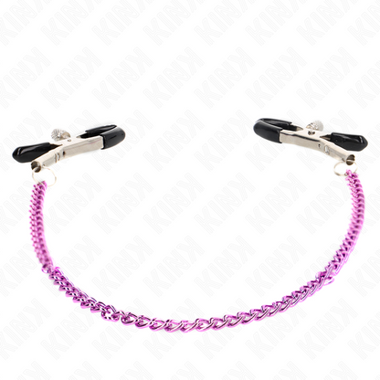 KINK - ABRAZADERAS METON CADENA MORADA 30 CM