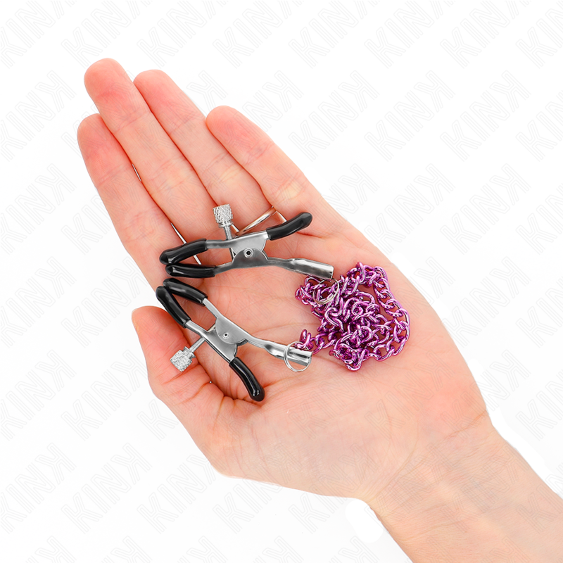 KINK - ABRAZADERAS METON CADENA MORADA 30 CM