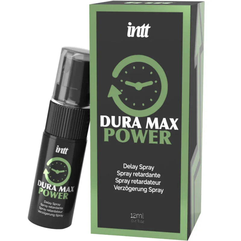 Intt – Spray Retardateur Puissant Dura Max – Tiens Plus Longtemps & Prolonge le Plaisir