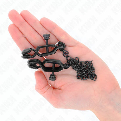 Kink – Pinces à Metelles Chaîne Plate Noir 30 cm