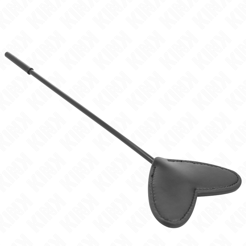 KINK - PALETA EN FORMA DE CORAZÓN NEGRA 33 X 10 CM