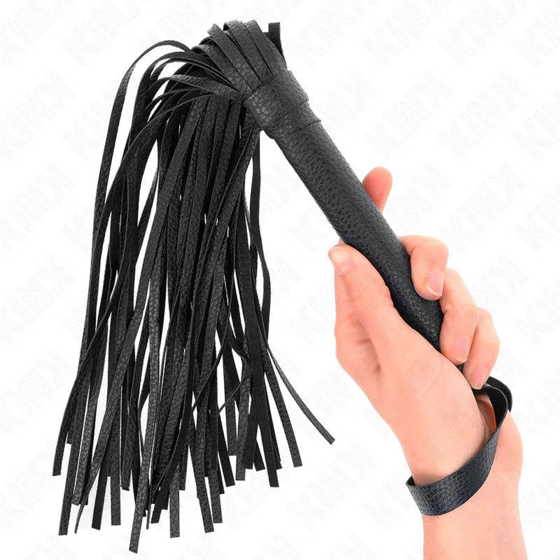 Kink – Fouet à Perles Bleu Foncé 43,5 cm