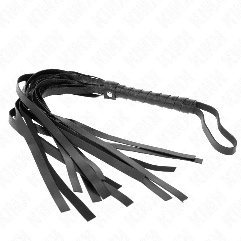 Kink – Fouet Simple Noir 45 cm