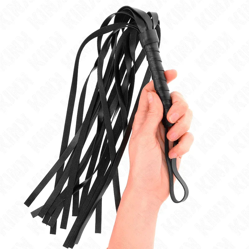 Kink – Fouet Simple Noir 45 cm