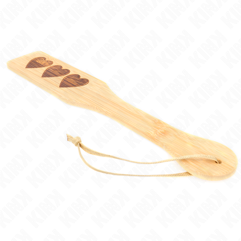 KINK - PALETTE IN BAMBOU DESIGN COEUR 32 X 5.5 CM