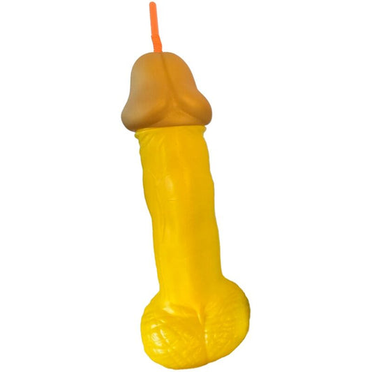 SPICY DEVIL - PÉNIS COUPE IN PLASTIQUE JAUNE