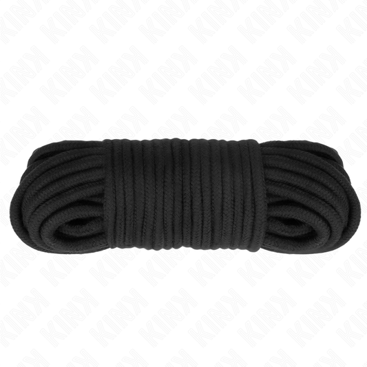 KINK - COTTON CORD 20 MÈTRES NOIR