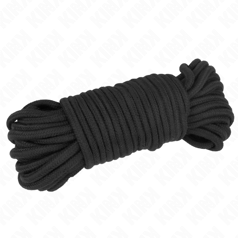 KINK - COTTON CORD 20 MÈTRES NOIR