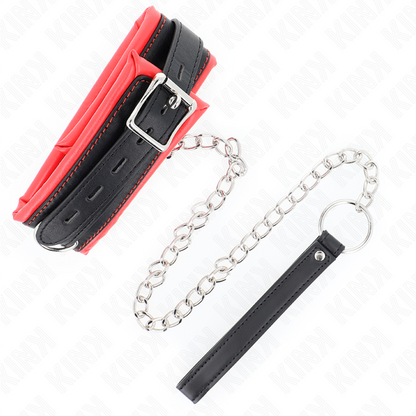 KINK - COLLAR GRUESO CON CINTURÓN 65 CM MODELO 3 AJUSTABLE 36,5-50 CM