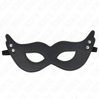 Kink – Masque en Cuirette à Rivets Modèle 1 26 X 8 cm