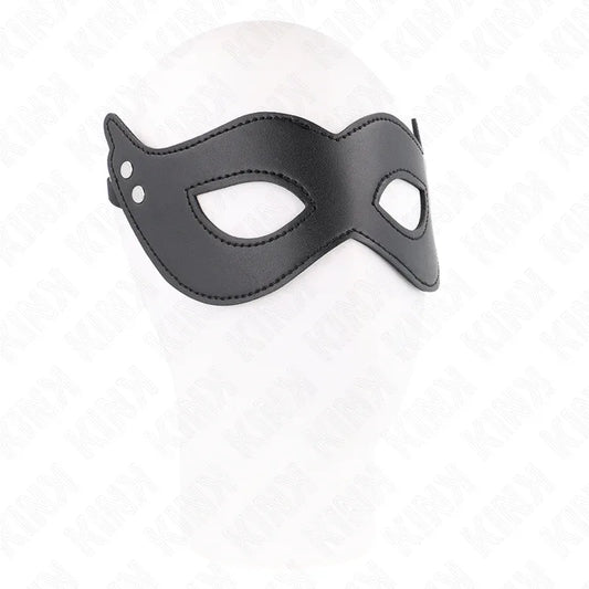 Kink – Masque en Cuirette à Rivets Modèle 1 26 X 8 cm