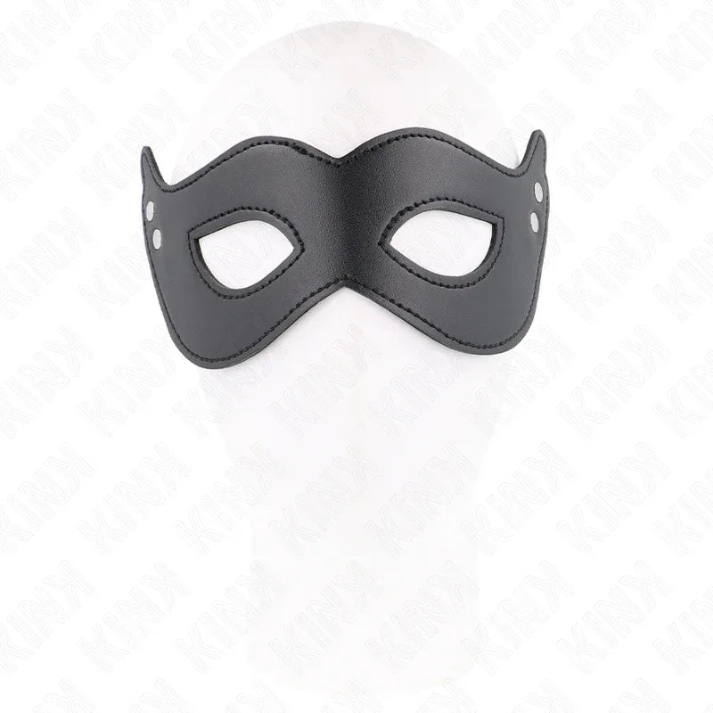 Kink – Masque en Cuirette à Rivets Modèle 1 26 X 8 cm