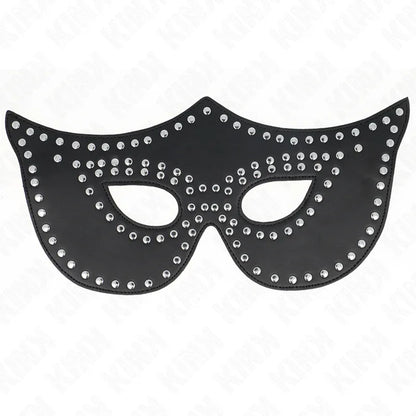 Kink – Masque en Cuirette à Rivets Modèle 2 30 X 12 cm