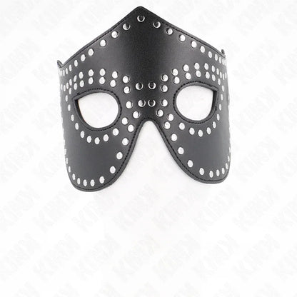 Kink – Masque en Cuirette à Rivets Modèle 2 30 X 12 cm