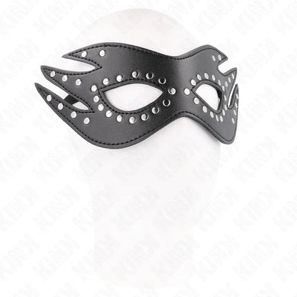 Kink – Masque en Cuirette à Rivets Modèle 3 26 X 9,5 cm