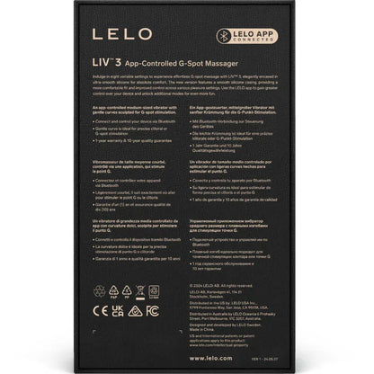Lelo – Liv™ 3 Stimulateur de Point G Rose