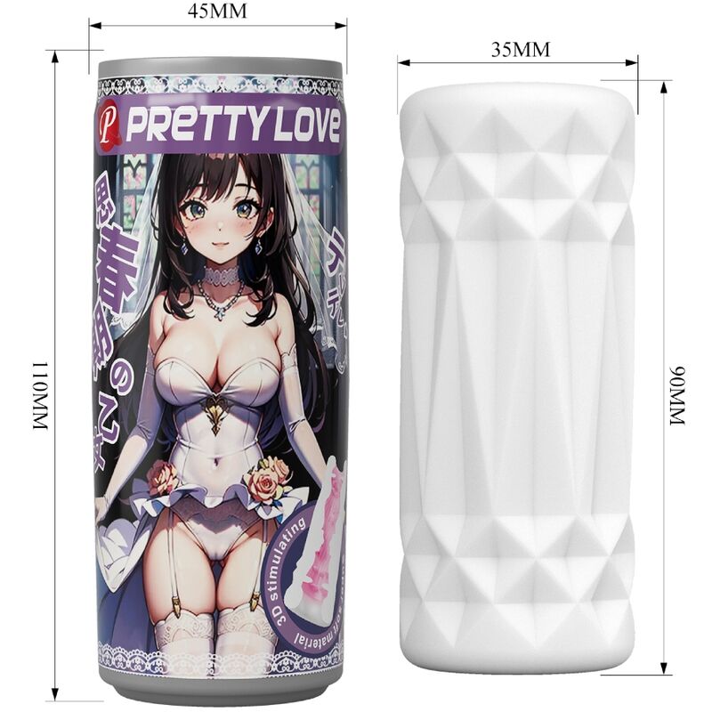 PRETTY LOVE - MASTURBADOR MASCULINO MODELO 2