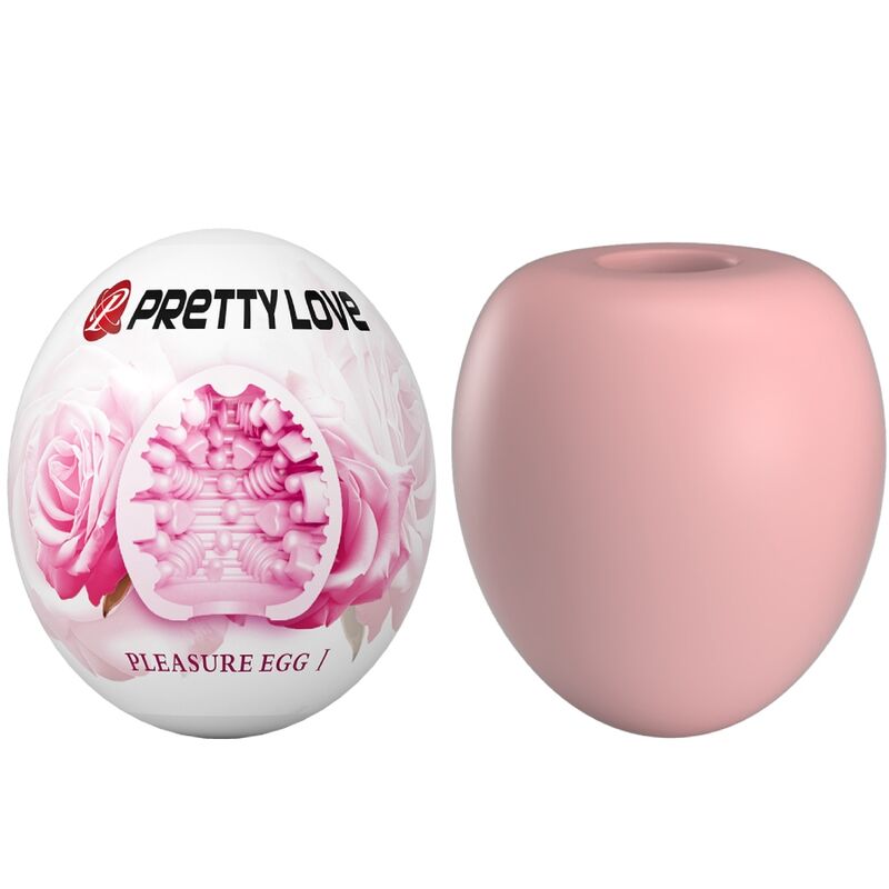 PRETTY LOVE - MASTURBADOR MASCULINO DE HUEVO ROSA