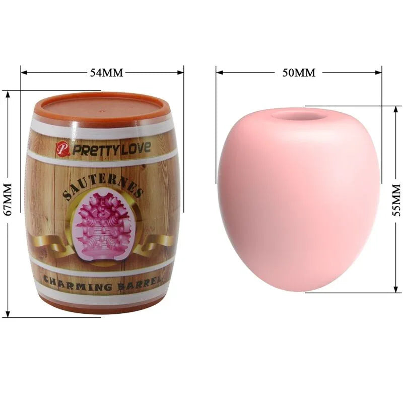 Pretty Love – Masturbateur pour Homme Oeuf Rose Modèle 2
