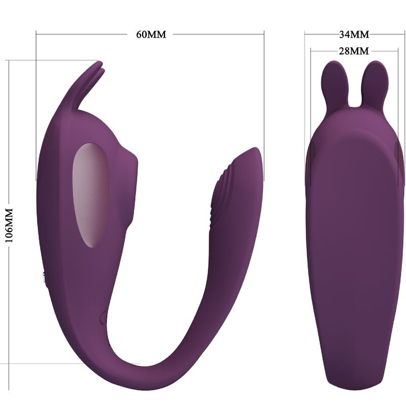 Stimulateur et vibrateur shey application gratuite longue distance violet – Pretty Love