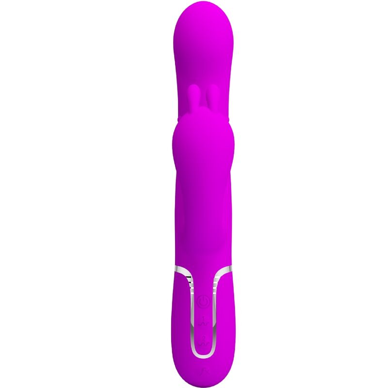PRETTY LOVE - CAMMY TRIPLE MULTIFUNCTIONAL VIBRATOR 4 IN 1 PINK